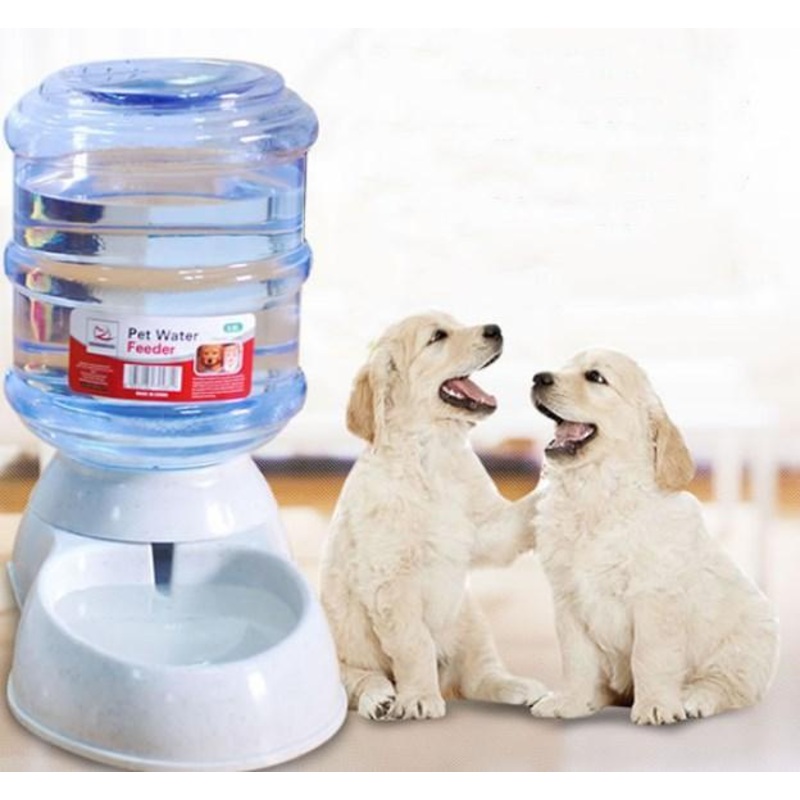 Automatic Pet Feeder & Water Fountain Combo - Large Capacity, Eco-Friendly Design