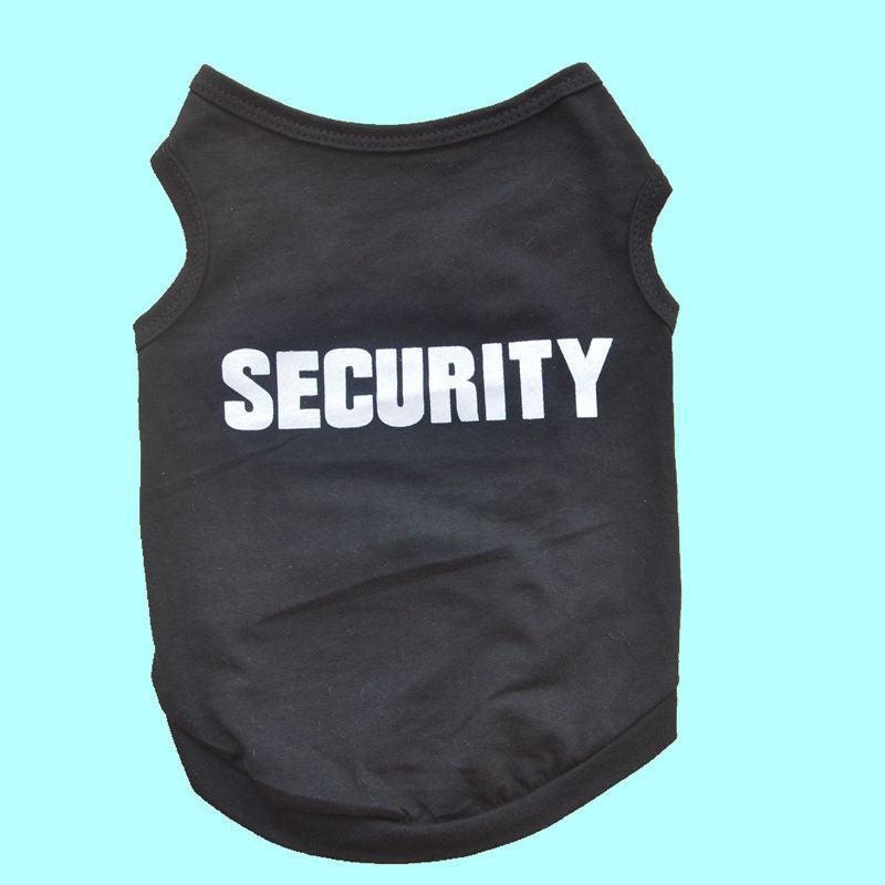 Classic Cotton Dog Vest For Spring And Summer