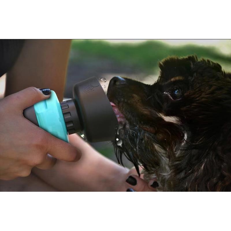 Pet Oasis: Foldable Dog Travel Water Bottle And Dispenser