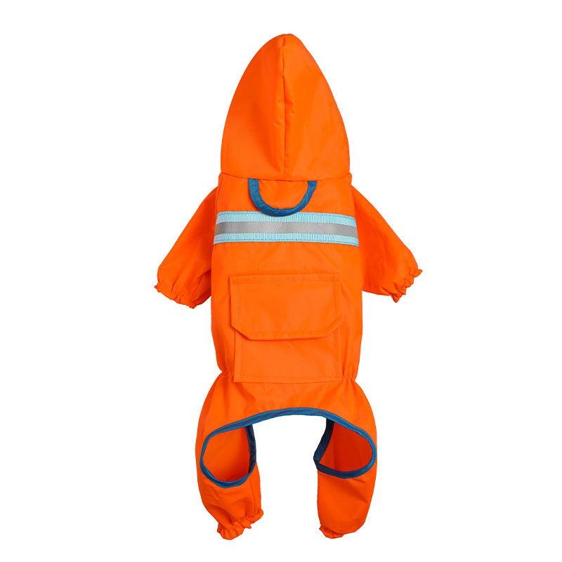 Reflective Pet Raincoat: Keep Your Furry Friend Safe And Dry