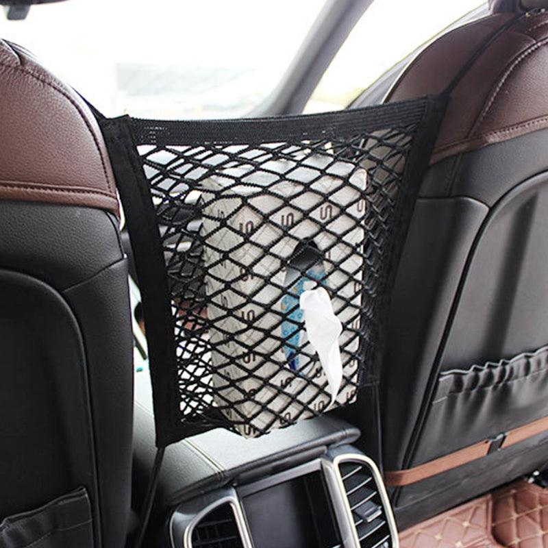 Universal Car Seat Storage And Barrier Net Organizer
