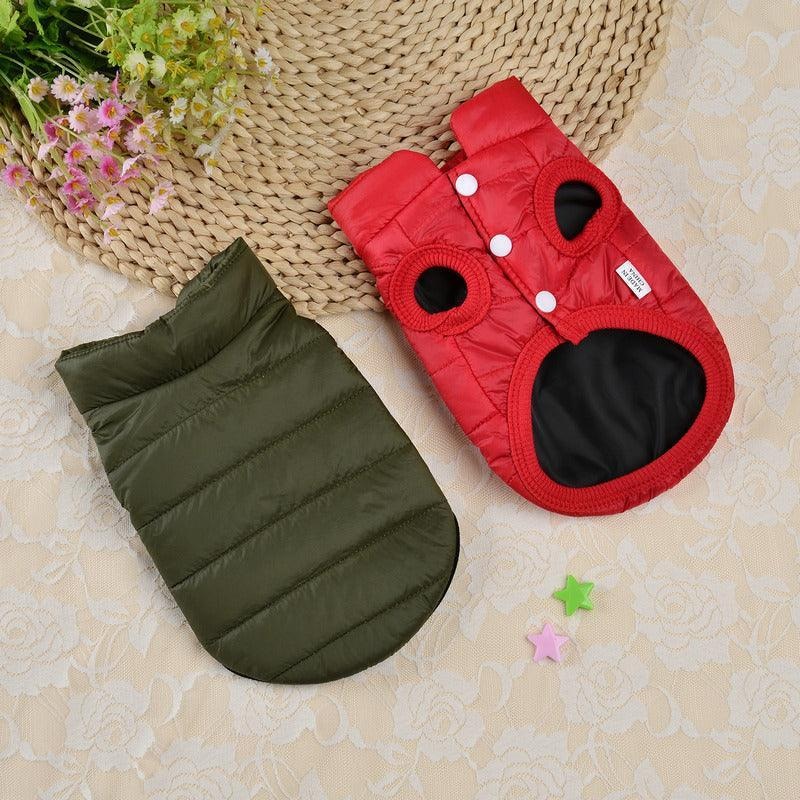 Autumn Winter Thermal Padded Dog Coat