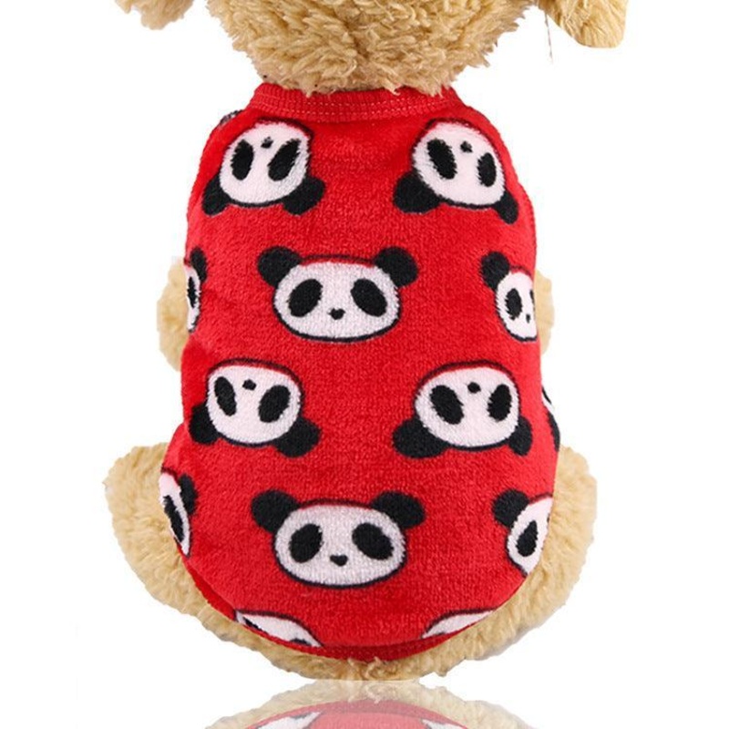 Cozy Flannel Teacup Small Milk Dog Cat Vest - Stylish And Warm Pet Apparel
