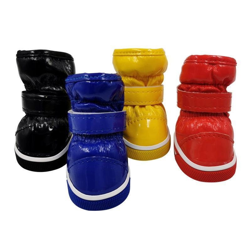Cozy Paws: Stylish And Protective Cotton Dog Shoes
