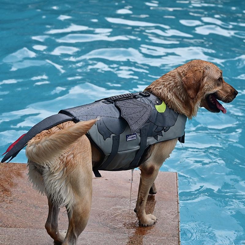 Dragon Pup Cosplay Swimwear - Unleash Your Dog's Inner Mythical Creature!