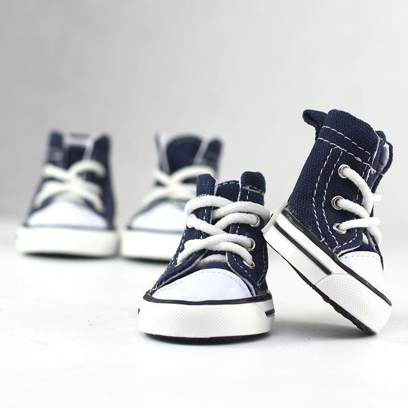 Pet Denim Cowboy Canvas Shoes