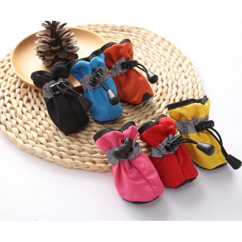 Stylish Paws: Trendy Tarpaulin Dog Shoes With A Unique Design