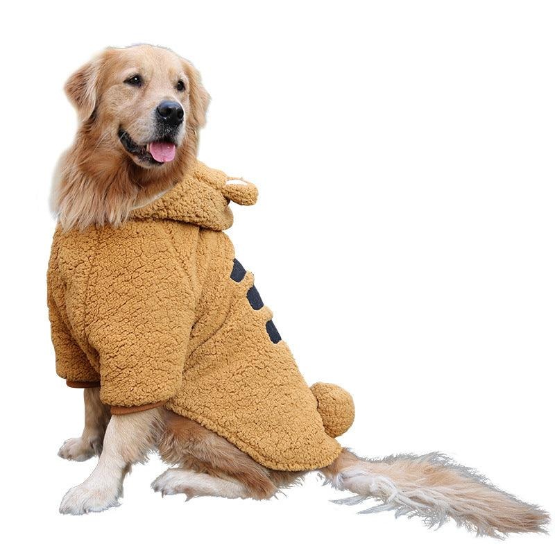 Thickened Pet Autumn And Winter Clothing For Medium And Large Dogs