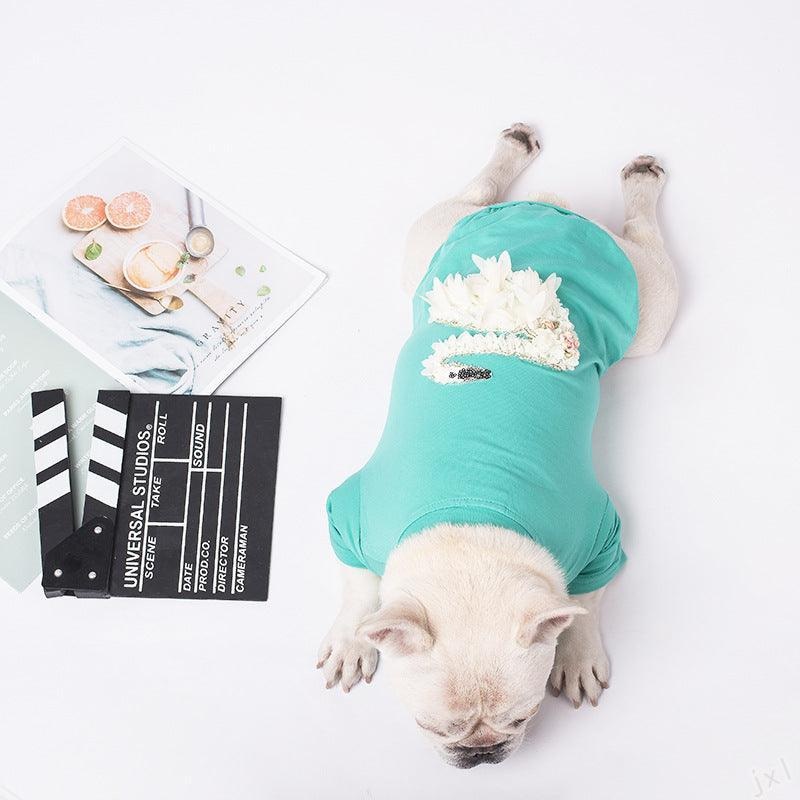 Beier British Style Cotton Dog Sweater - Warm And Stylish Pet Clothes For Small Dogs