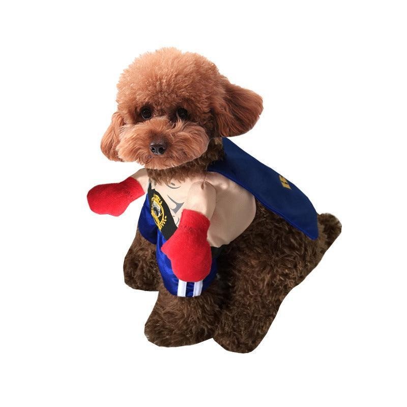 Boxer Brawler Halloween Dog Costume