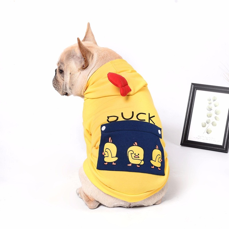 Cozy Cotton Dog Sweatshirt - Stylish And Warm Pet Apparel