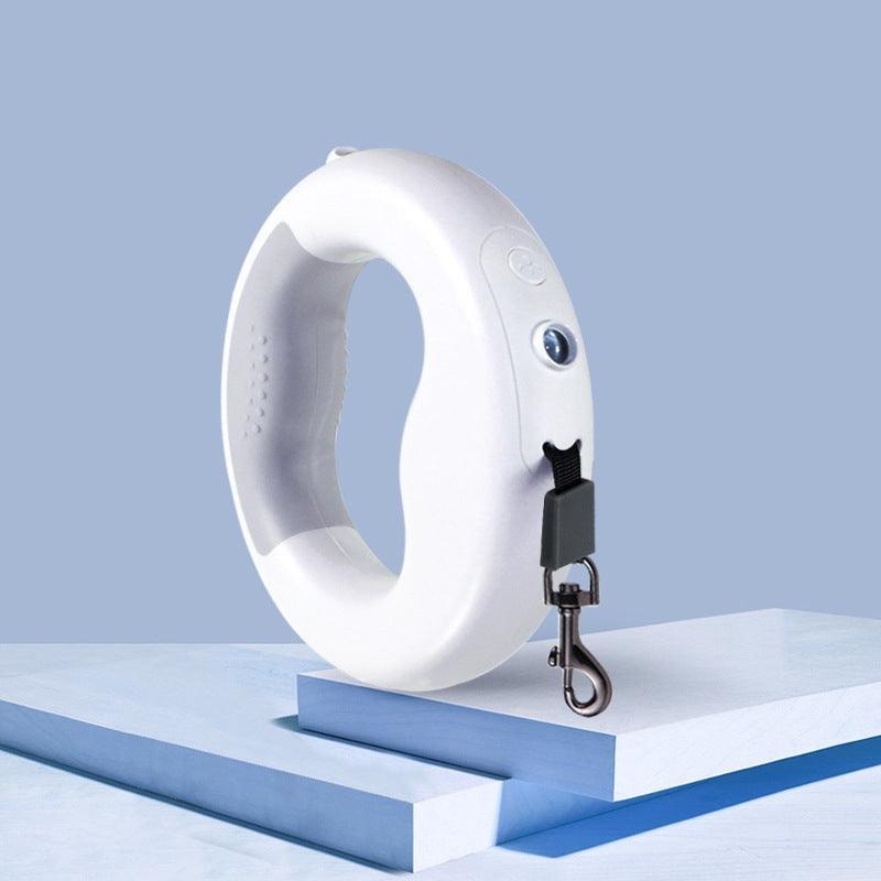 Cute Paws Night Light Retractable Pet Leash