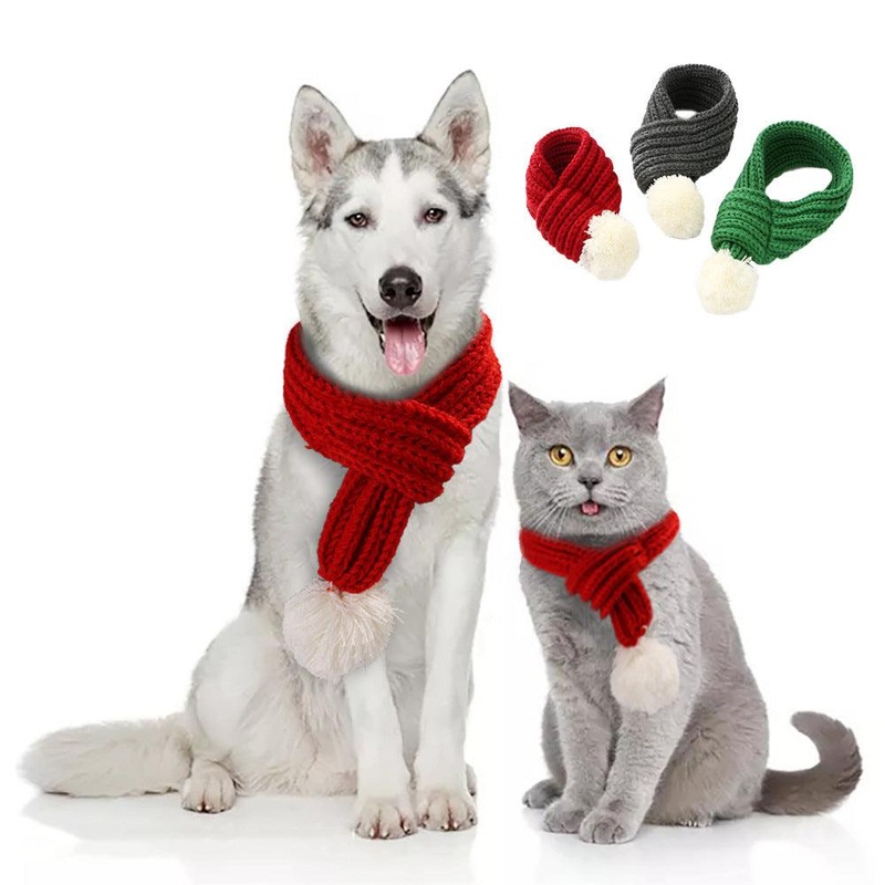 Festive Furry Friends Holiday Scarf