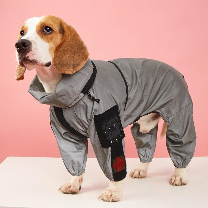 The Reflective Shield All-Weather Dog Raincoat