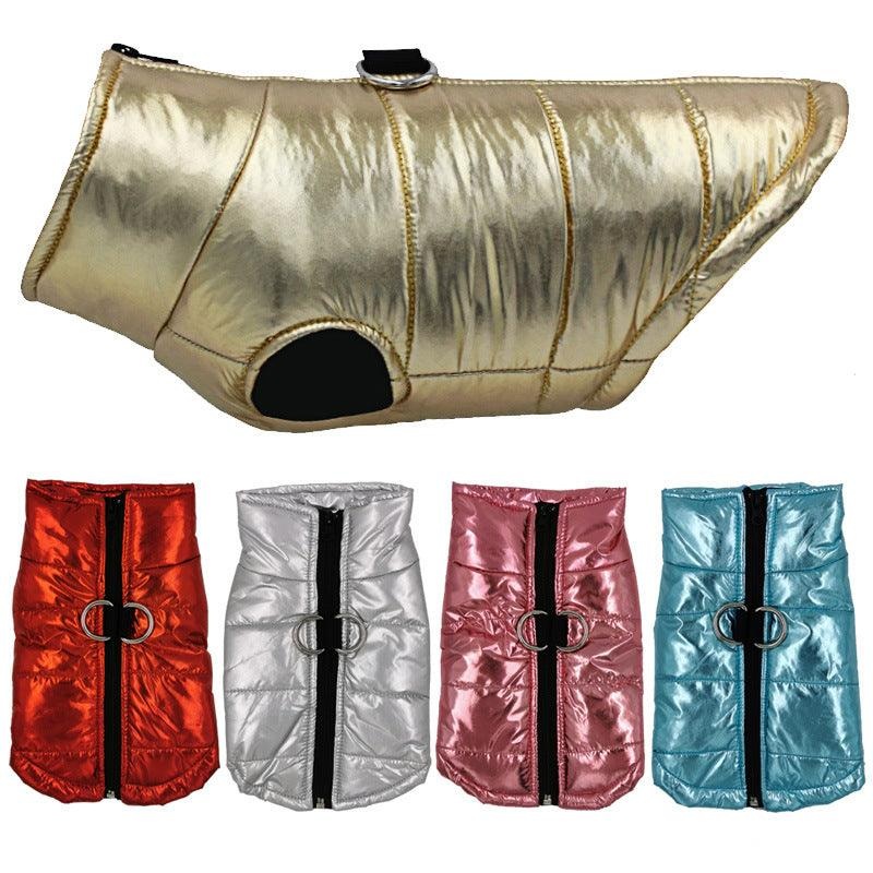 Waterproof Cotton Dog Vest - Stylish And Functional Pet Jacket