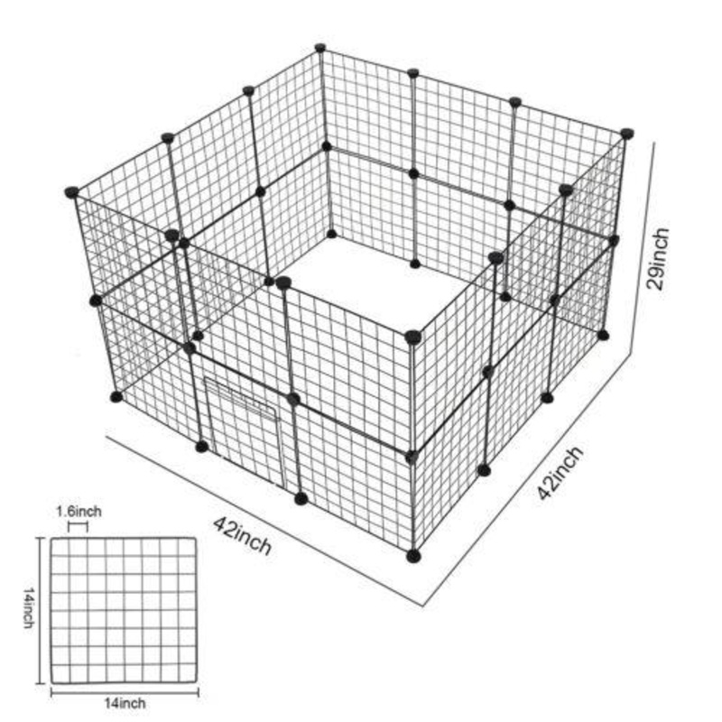 Ecometal Pet Barrier