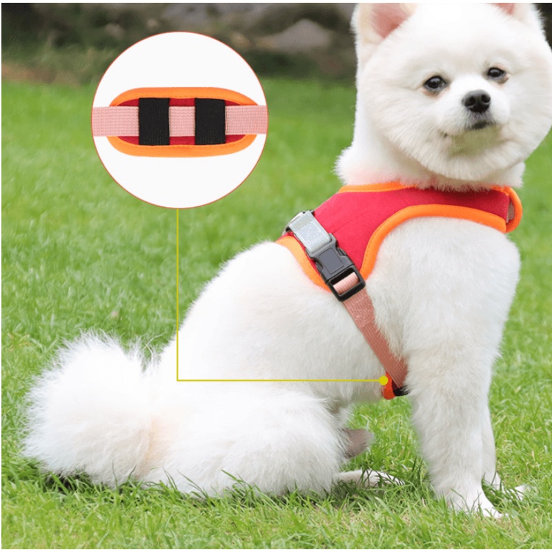 Luxury Suede Dog Harness Set: Stylish Leash And Adjustable Chest Strap For Pet Comfort