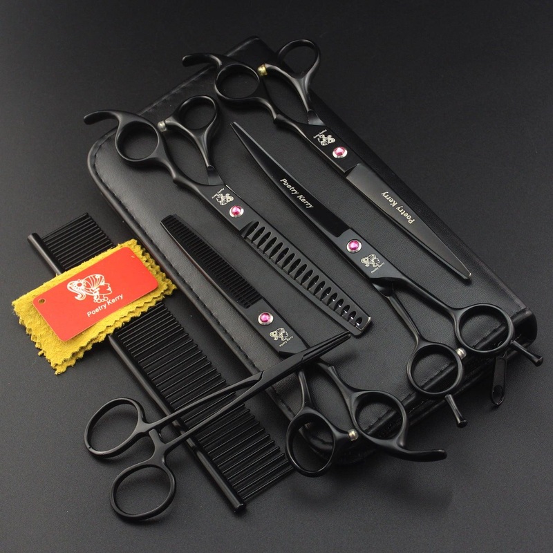 The Ultimate Pet Grooming Scissors Kit: Precision And Style In One!
