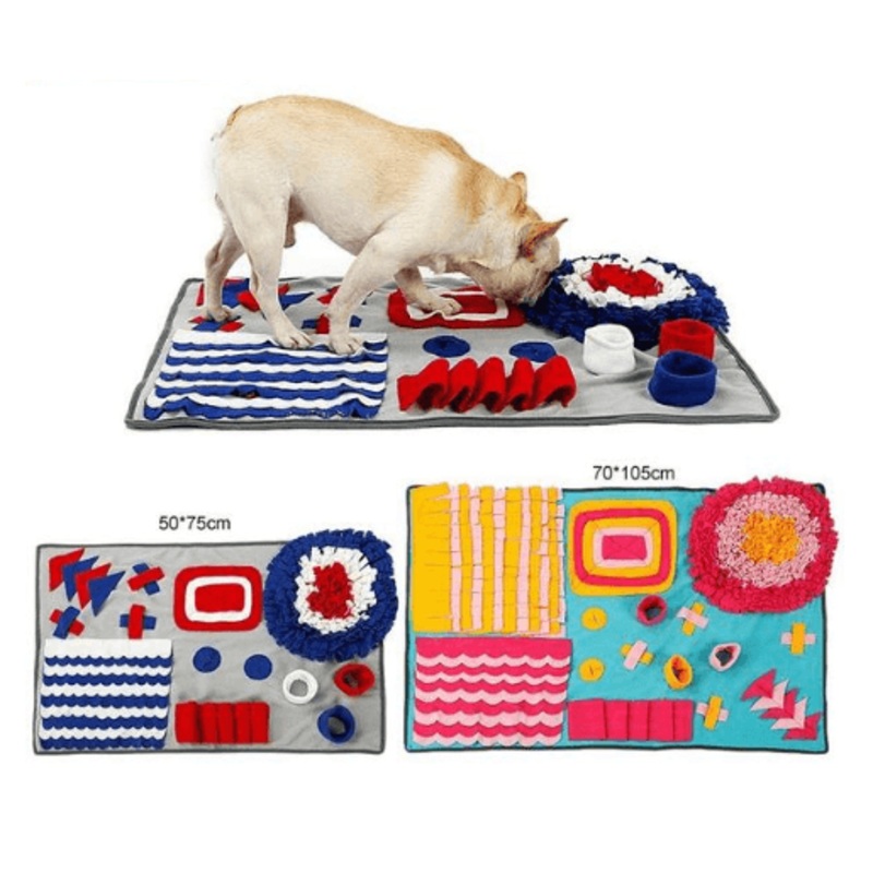 Pet Snuffle Play Mat: Engage, Train, And Delight Your Furry Friend