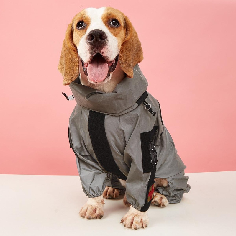 Stay Dry And Stylish: The Ultimate Reflective Pet Raincoat