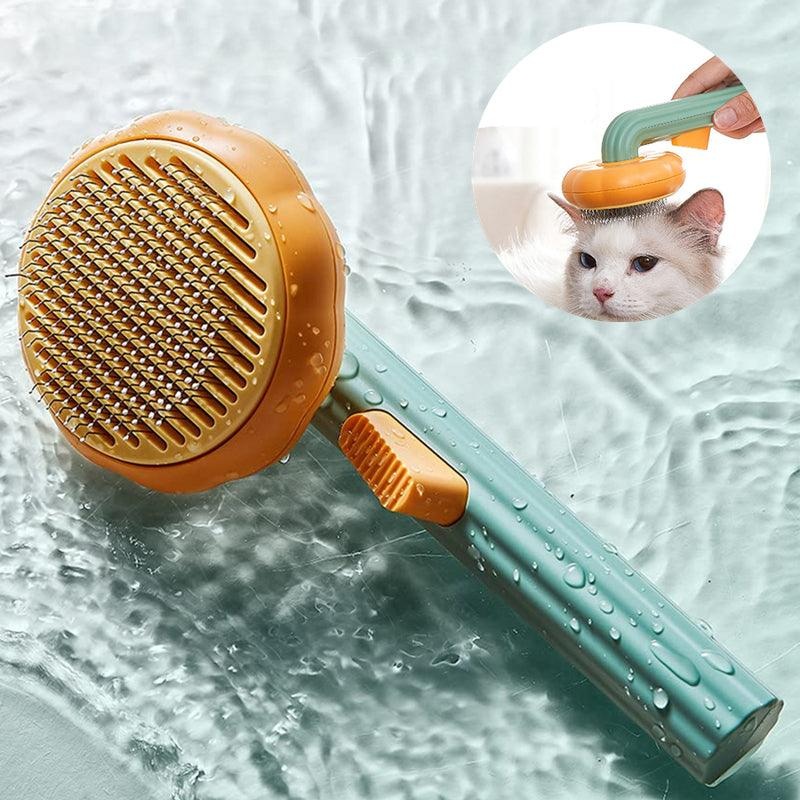 The Feline Fabulous: Hair-Saving Self-Cleaning Steel Wire Comb