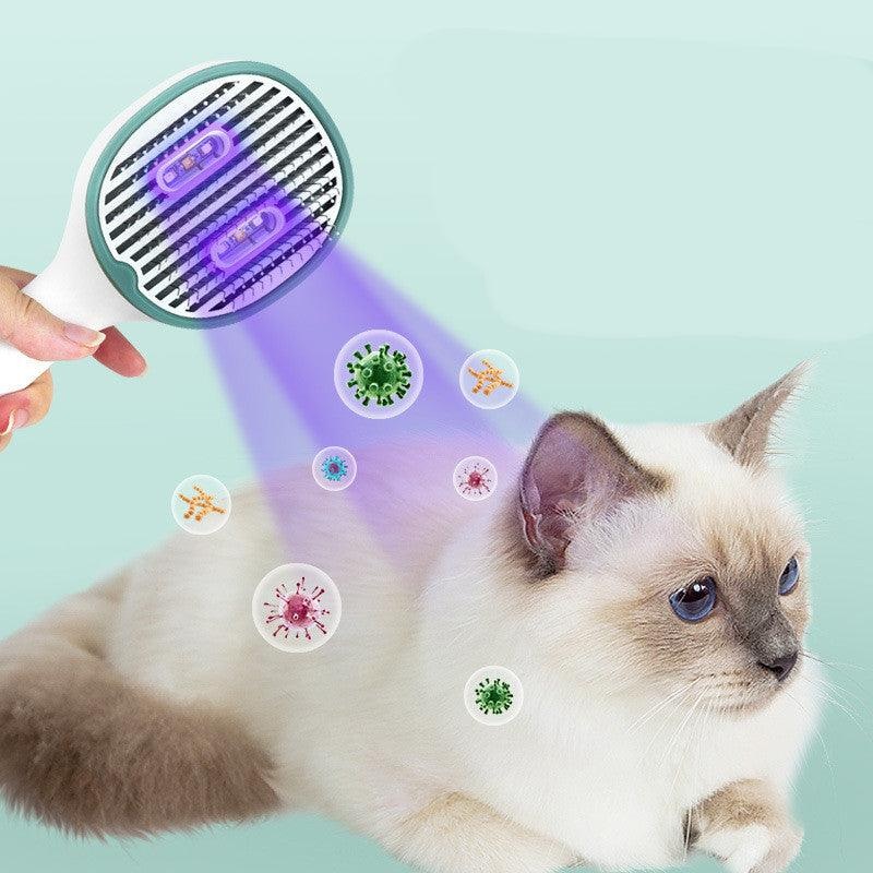 The Pet Spagroom: The Ultimate Sterilizing Hair Brush For Cats And Dogs