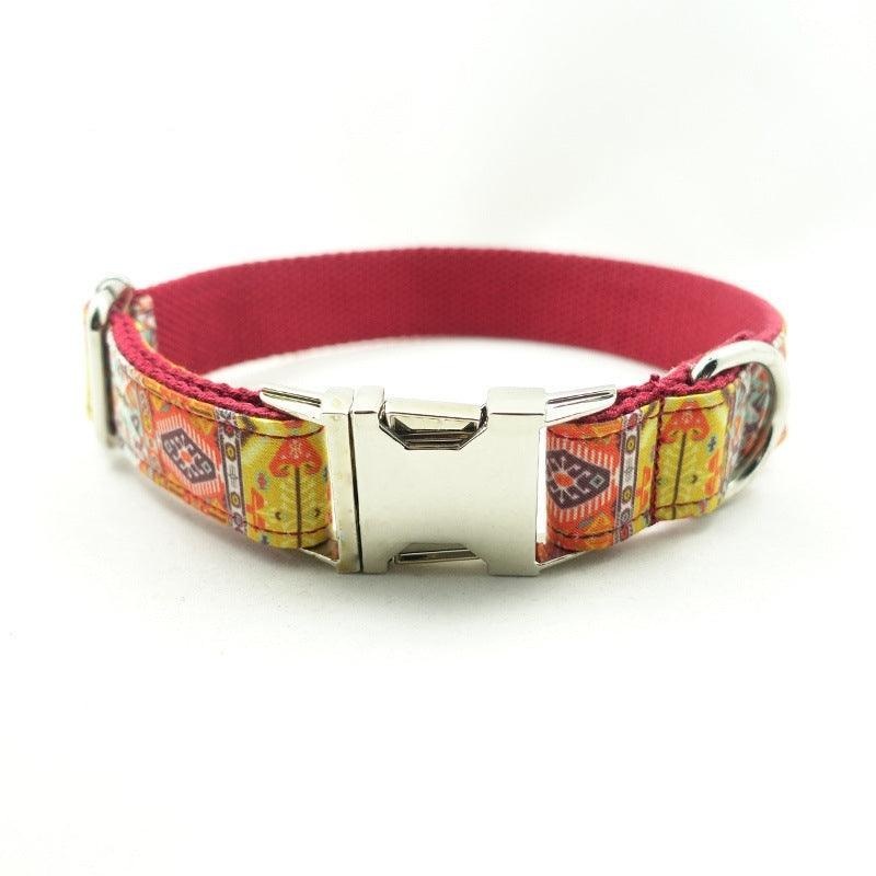 Boho Chic Pet Collar With Bell