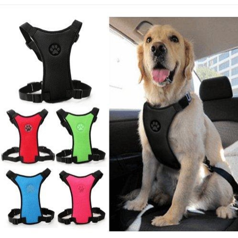 Breathable Mesh Pet Car Safety Chest Harness