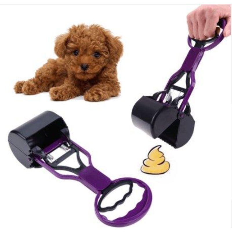 Colorful Dog Toilet Picker With Long Handle - Convenient And Stylish Waste Collection Tool