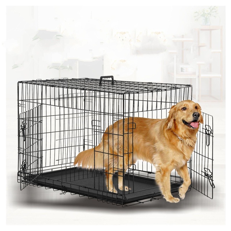 Labrador Luxury Foldable Wire Cage For Large Cats