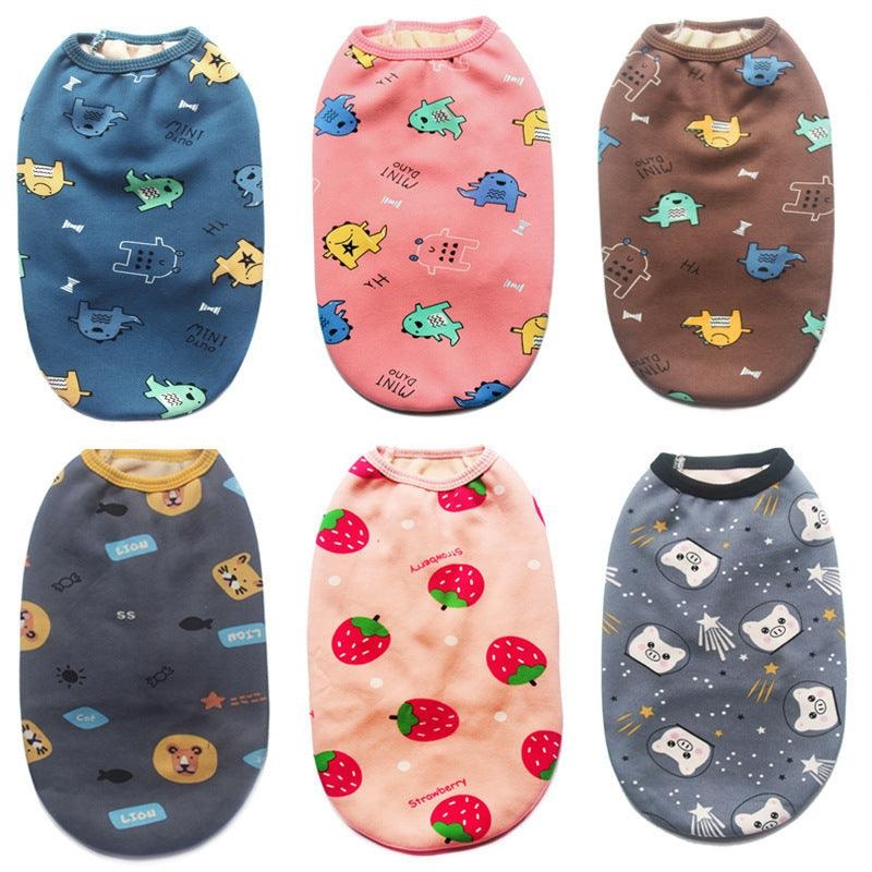 Plush Vest For Pets - Cozy Autumn And Winter Clothes For Dogs And Cats