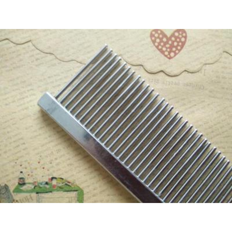 Sleek & Shine Pet Grooming Steel Comb: The Ultimate Grooming Tool For Your Furry Friend