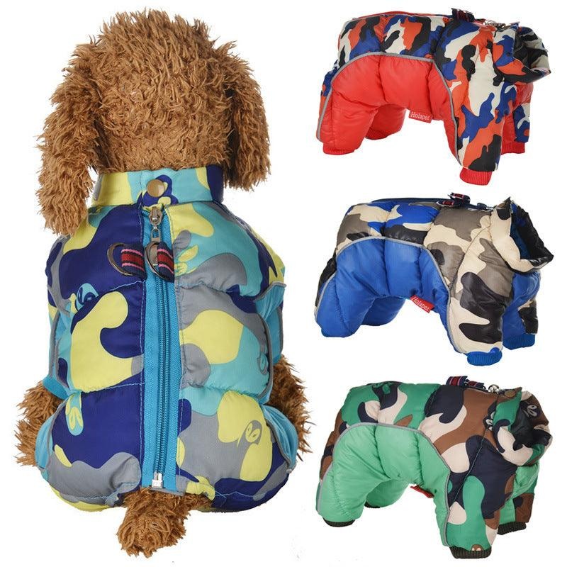 Waterproof Cotton Pet Coat: Stylish Protection For All Seasons