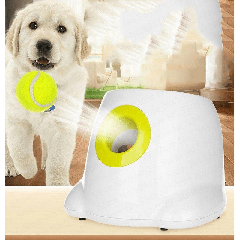 Automatic Dog Ball Launcher: Keep Your Pup Active And Entertained All Day!