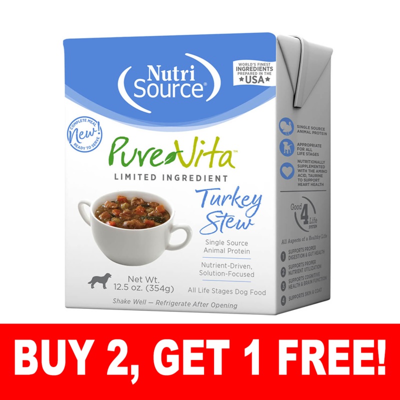 Pure Vita Limited Ingredient Turkey Stew 12.5 oz