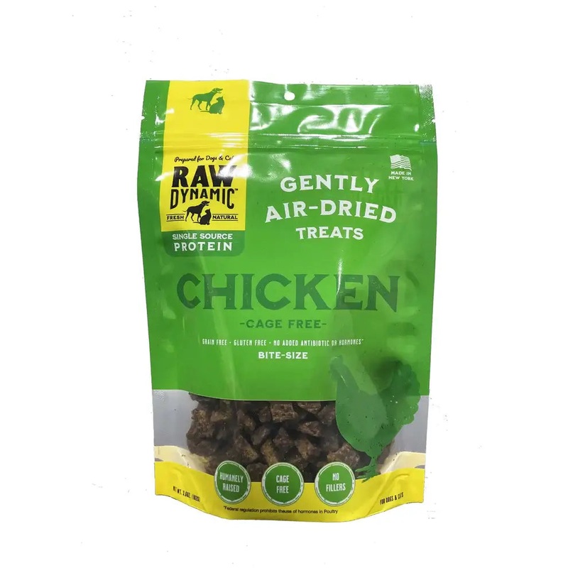 Raw Dynamic Air Dried Treats, Chicken 3.6oz