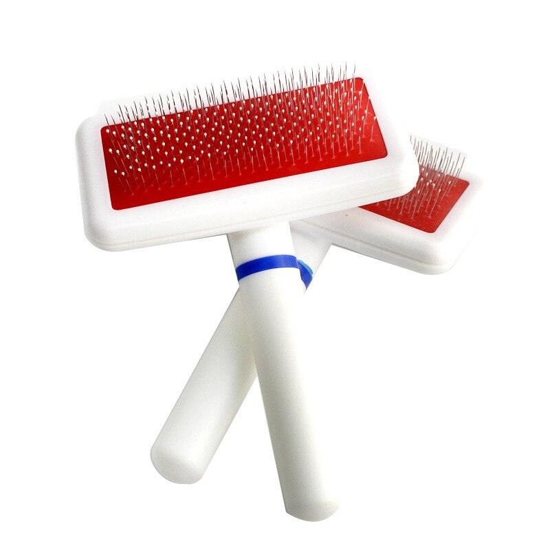The Furryfusion Needle Comb - Ultimate Grooming Tool For Dogs And Cats With Fur Collar And Protective Head