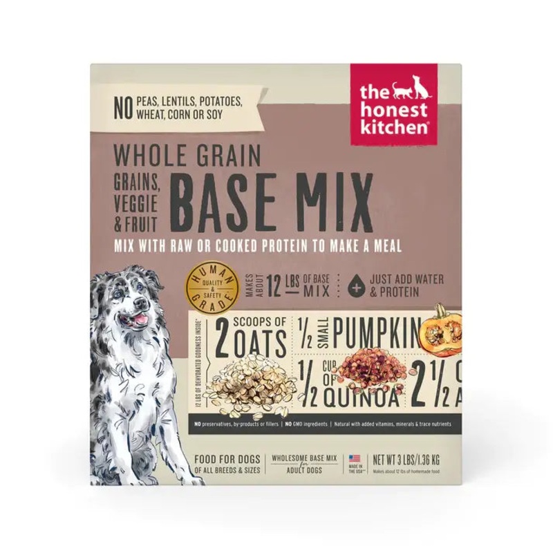 The Honest Kitchen Whole Grain, Fruits & Vegetables Base Mix 7 lb box