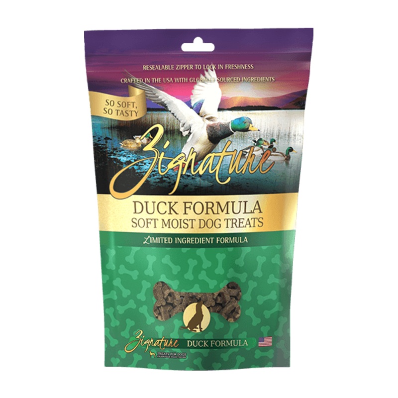 Zignature Soft Moist Treats: Duck