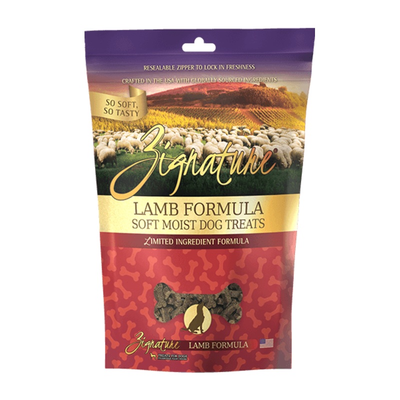 Zignature Soft Moist Treats: Lamb