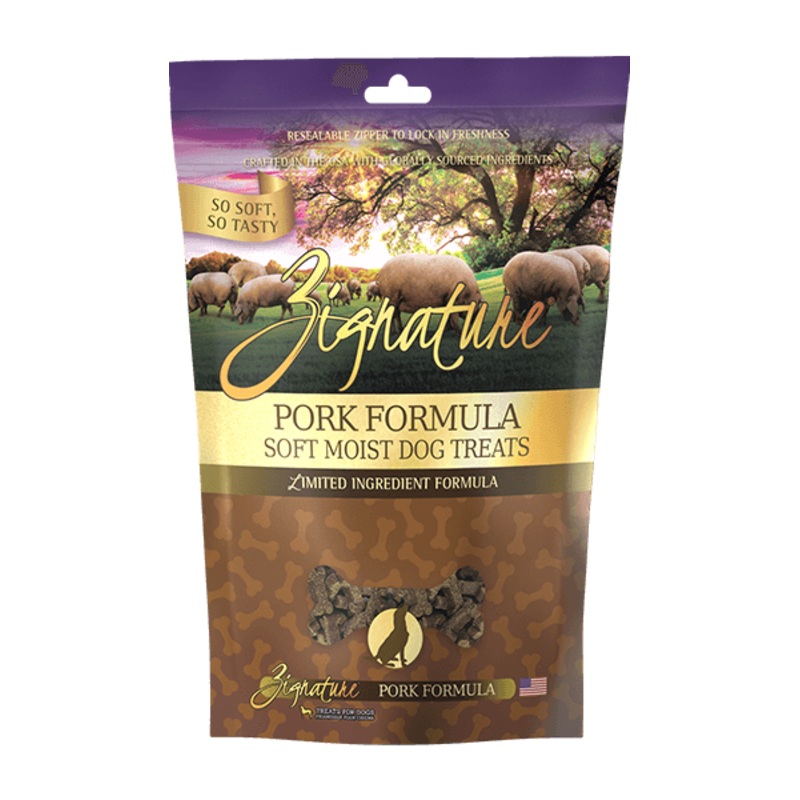 Zignature Soft Moist Treats: Pork