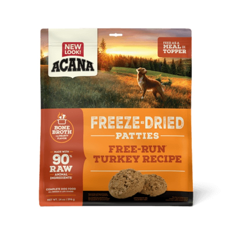 Acana Freeze-Dried Dog Food, Free-Run Turkey Recipe