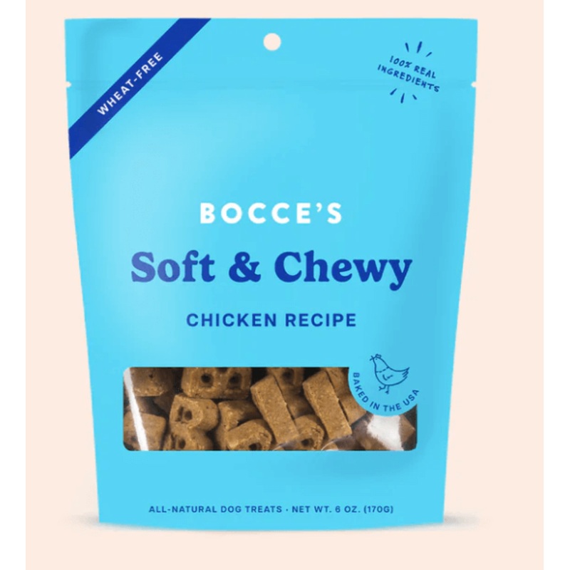 Bocce's Bakery Chicken Soft & Chewy Dog Treats, 6 oz