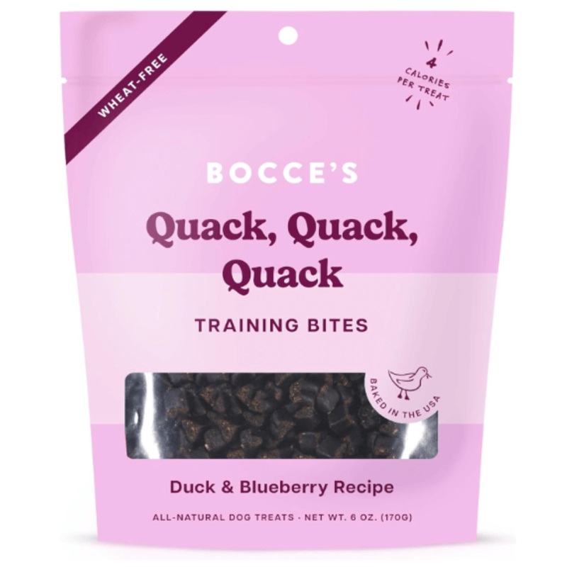 Bocce's Bakery Training Bites - Quack, Quack, Quack 6oz