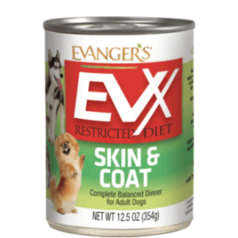 Evanger's EVX Restricted Diet Skin & Coat 12.5oz