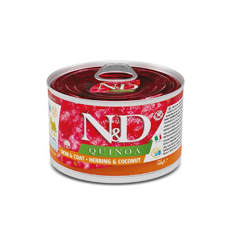 Farmina N&D Quinoa Skin & Coat Herring & Coconut for dogs