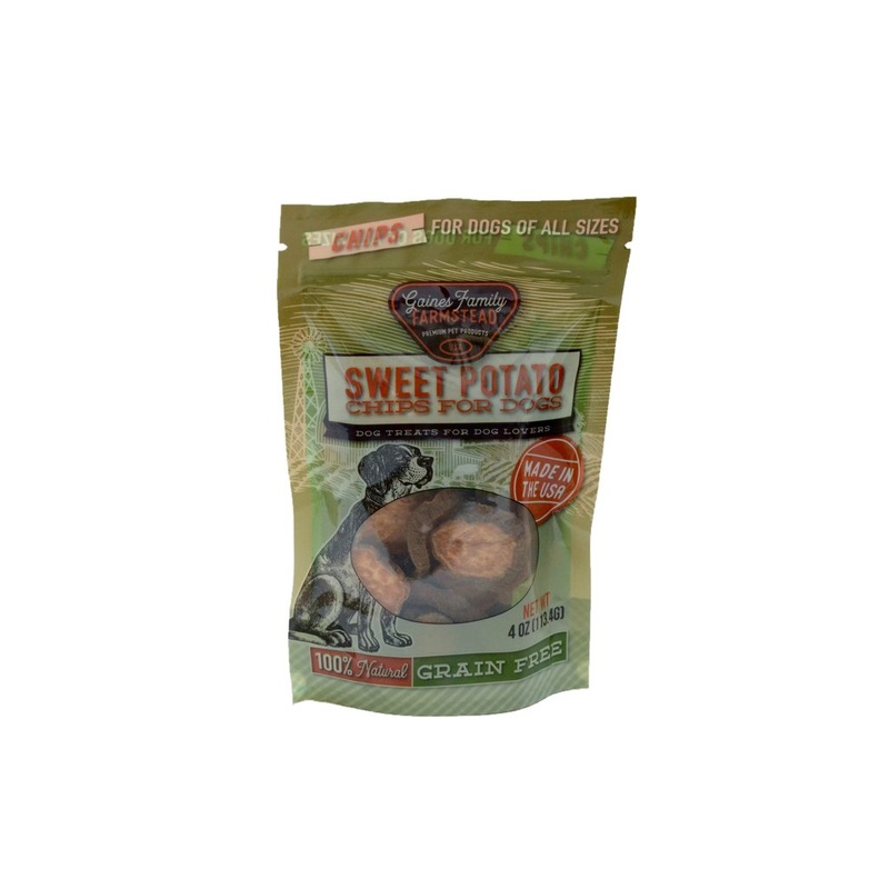 Gaines Family Farmstead 100% Natural Sweet Potato Chips, 4 oz