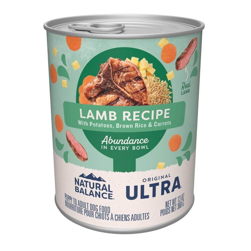 Natural Balance Ultra Lamb and Rice 13 oz