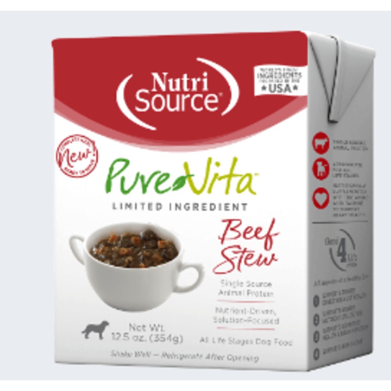 Pure Vita Limited Ingredient Beef Stew 12.5 oz