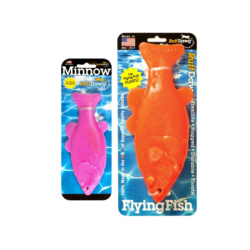 Ruff Dawg Flying Fish / Minnow Dog Toy
